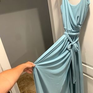 egg blue sorella vita dress